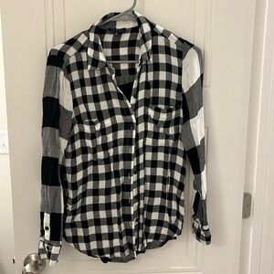 Lucky Brand Flannel Blouse